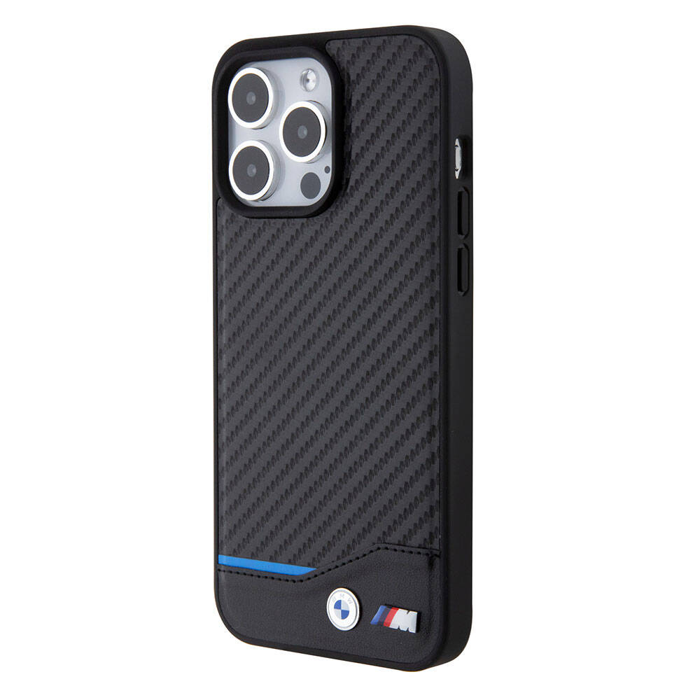 BMW iPhone 15 Pro Max Orjinal Lisanslı Magsafe Şarj Özellikli M Logolu PU Karbon Telefon Kılıfı - 2 BMW iPhone 15 Pro Max Orjinal Lisanslı Magsafe Şarj Özellikli M Logolu PU Karbon Telefon Kılıfı - 2